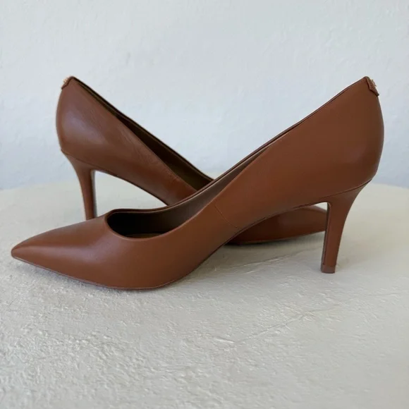 Sam Edelman Vienna Pointed Toe Heel – Saddle Leather – 8.5 Wide - Picture 5 of 9